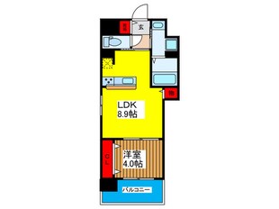 コーポラス京橋の物件間取画像